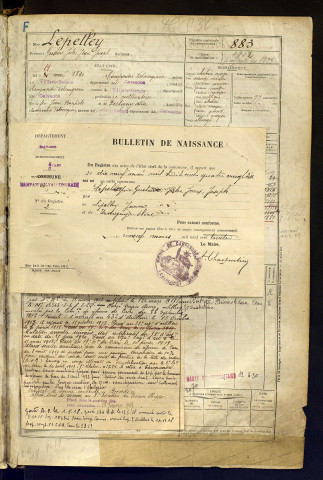 Lelevet, Ernest Alphonse Léon