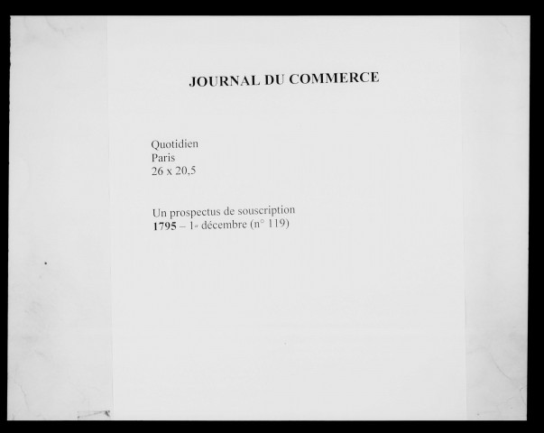 Journal du département de Foix