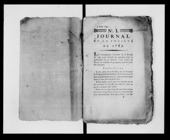 Journal de la Société de 1789