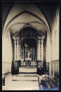 Saint-Martin-de-Fontenay : Intérieur église (n°1) Monument aux morts (n°2)