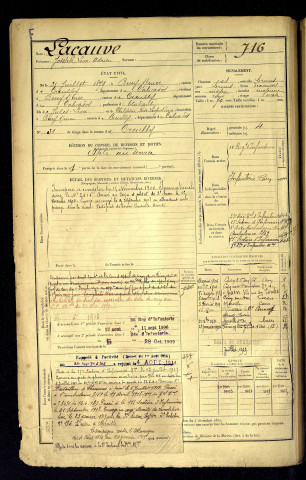 Lacauve, Joseph Léon Adrien