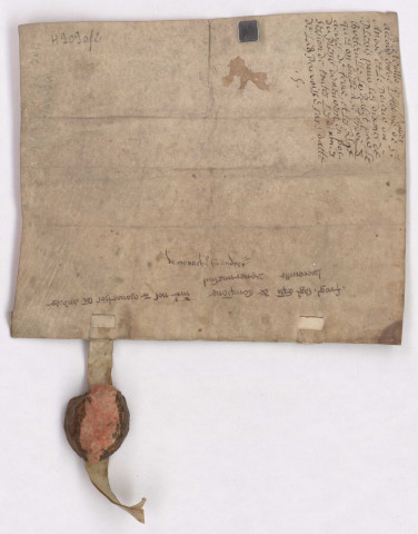 Accord avec l'abbaye de Saint-André sur les dîmes de Bretteville-le-Rabet