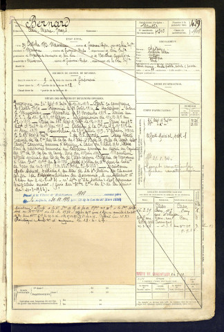 Bernard, Clair Marie Joseph