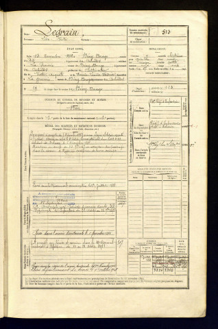 Legrain, Léon Victor