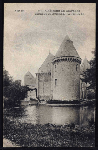 Colombières : Château (n°1 à 6) Ferme de la ronde (n°7)