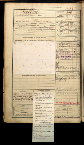 Lallier, Désiré Albert Gustave