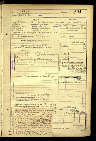 Olive, Joseph Arthur