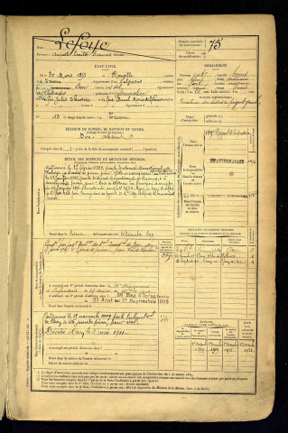 Lefoye, Auguste Emile François