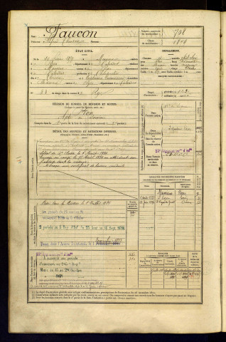 Faucon, Alfred Théodore