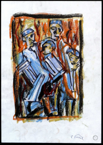 La grange de Gardelegen (dessins n°255 à 259)