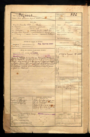 Béziers, Léon Maurice Auguste