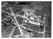 Vue aérienne de la construction de l'Université de Caen (photo n°129)