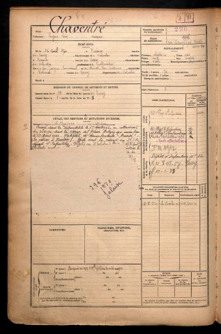 Chaventré, Eugène Léon