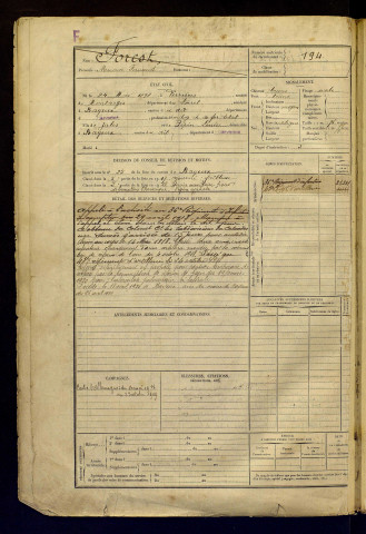 Forest, Maurice Fernand