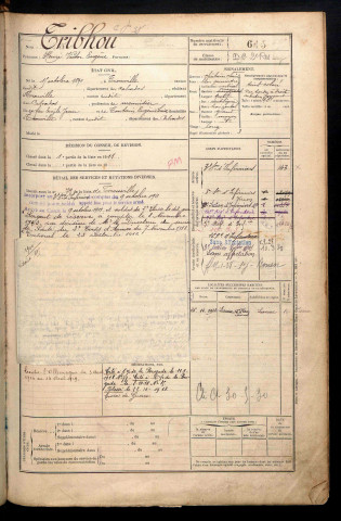 Tribhou, Henri Victor Eugène