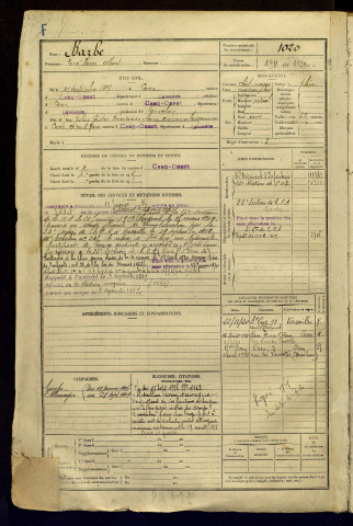 Barbe, René Henri Albert