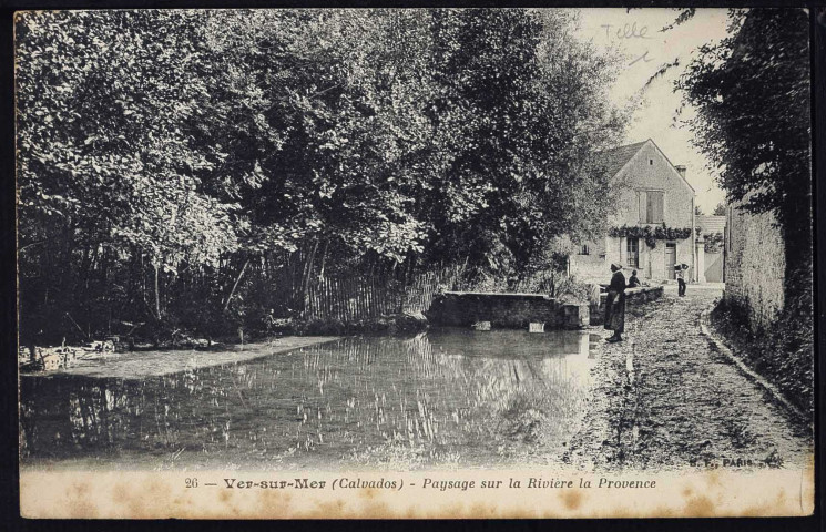 Bord de mer et rivière la Provence
