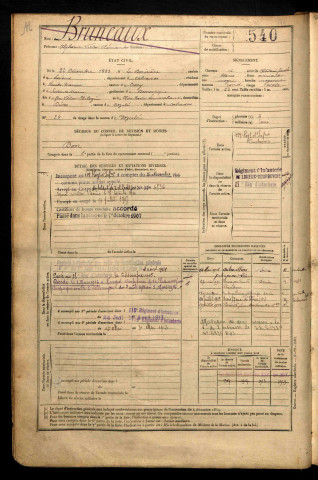 Bruneaux, Alphonse Victor Clément