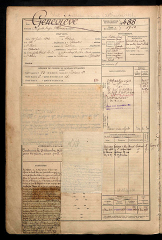 Geneviève, Auguste Eugène Alphonse