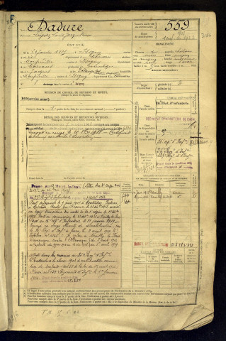 Dadure, Léopold Louis Jacques