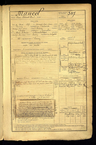 Mancel, Pierre Ferdinand Paul