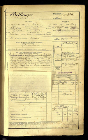 Bellanger, Louis François