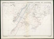 Plan topographique de (Ranville, Bénouville...)