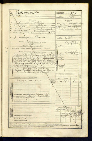 Tourmente, Victor Louis