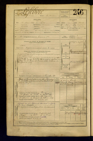 Lefebvre dit La Rivière, Léon Ernest