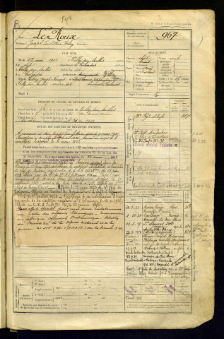 Le Roux, Joseph Paul Henri Valéry