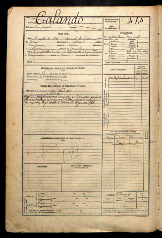 Calando, René Joseph