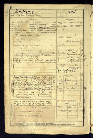 Houdayer, Lucien Louis François