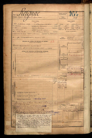 Reignac, Eugène Ferdinand Louis