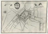 Plan de la ville et fauxbourgs de Honfleur. Levé par LE BOCAGE-BOISSAGE, hydrographe du roi (Bibliothèque nationale).