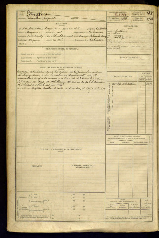 Langlois, Fernand Auguste