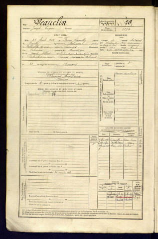 Veauclin, Joseph Eugène