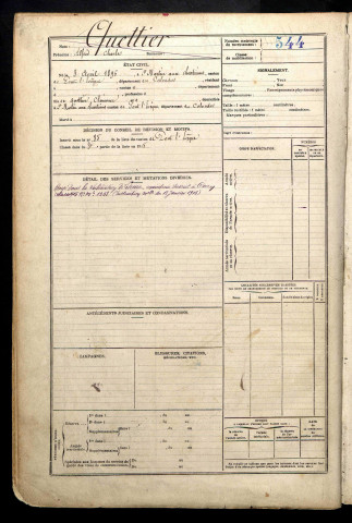 Quettier, Alfred Charles