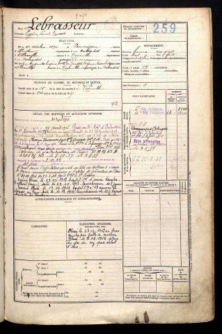 Lebrasseur, Eugène Louis Ernest