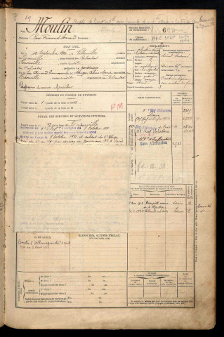 Moulin, René Fernand Armand