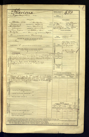 Flavieux, Eugène François Léonce