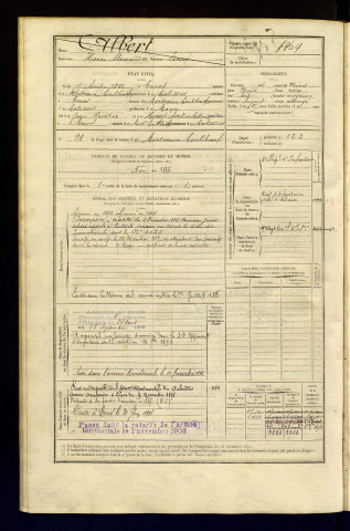 Albert dit Lecoq, Henri Alexandre