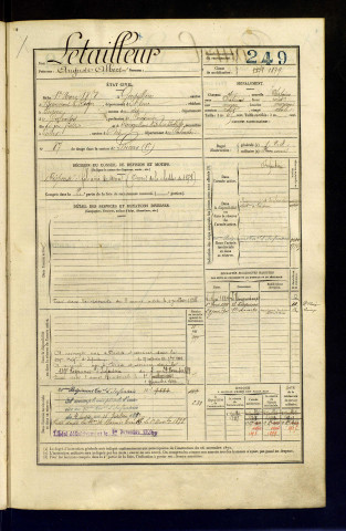 Letailleur, Auguste Albert