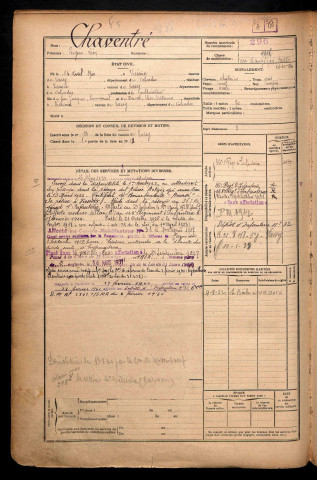 Chaventré, Eugène Léon