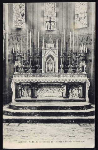 Chœur, sanctuaire et maître-autel (n°78 à 81 ; 228 à 229)