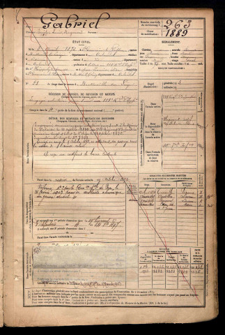 Gabriel, Emile Louis Raymond