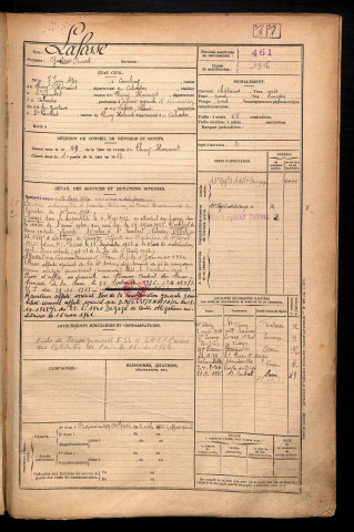 Lafosse, Gustave Ernest