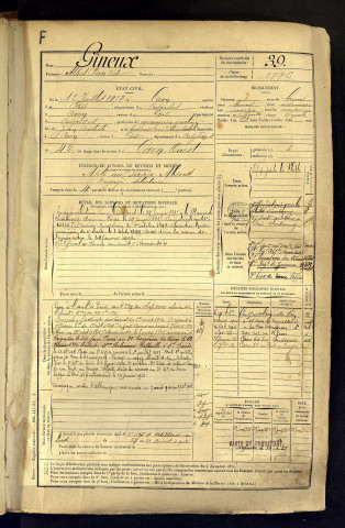 Gineux, Alfred Pierre Victor