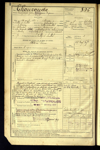 Thouroude, Louis Joseph Gatien Benjamin