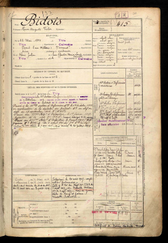 Bidois, Henri Auguste Victor