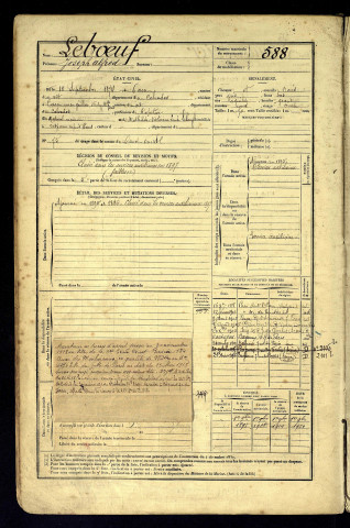 Leboeuf, Joseph Alfred